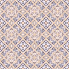 Coastal blue white washed out linen effect pattern. Modern rustic nantucket fabric textile print in nautical maritime style. Masculine sailor home decor digital paper quality raster jpg. 