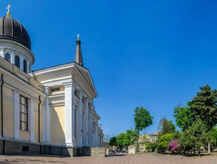 Obraz premium Cathedral Square in Odessa, Ukraine