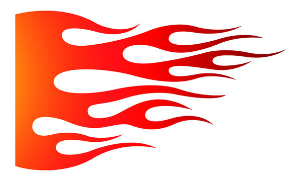 Vector racing car sticker tribal flame motorcycle decal car tattoo graphic  Stock-Vektorgrafik | Adobe Stock
