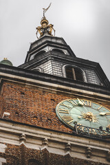 clock tower in the town