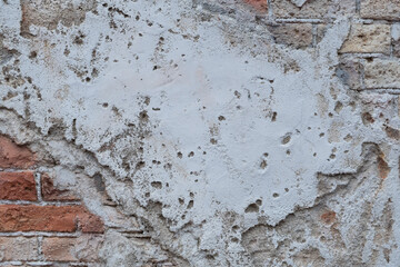 wall background. white background  abstract. white mortar texture, concrete background, crack wall