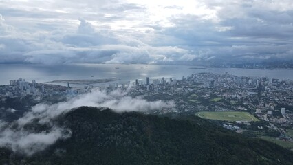 The Majestic Views of Penang Hill, Georgetown, Malaysia