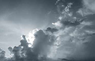 Beautiful sky in the morning