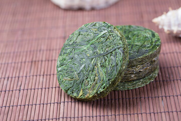Asian Sea Food Green Compressed Kelp Silk