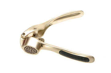 Obraz premium Garlic press on white background 