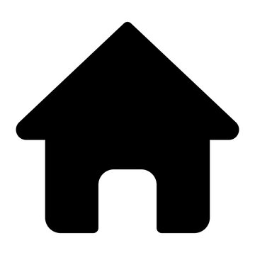 home glyph icon
