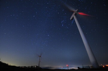 starry night sky