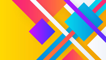 Geometric abstract background with colorful shape abstract design background