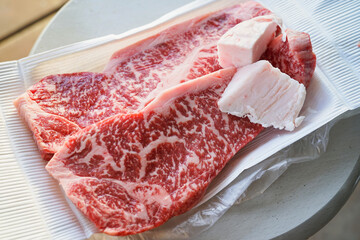 サーロインステーキ用肉