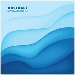 Fototapeta premium Abstract Water wave design background
