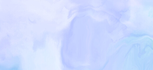 Fototapeta premium Elegant banner template design with blue paint.