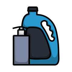 Sanitizer Bottles Icon