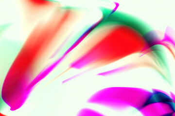Obraz na płótnie Canvas 3d rendering Curve Dynamic watercolor texture blend Fluid Liquid Wallpaper. Light Pastel Cold Color Colorful Swirl Gradient Mesh. Bright Pink Vivid Vibrant Smooth Surface.