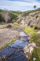 Ruecas river, Extremadura, Spain