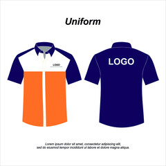 uniform shirt casual elegant corporate