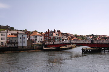 canal, British seaside town of Whitby