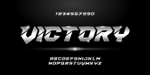 Sport modern futuristic alphabet font. typography urban style fonts for technology, digital, movie logo design