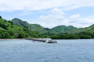 
Komodo National Park is one of the national parks in Indonesia. In this national park you can travel and see the beautiful views of the island and the sea.