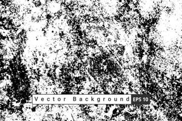 Abstract Black stamp distress rough vector background. Black grunge texture for background
