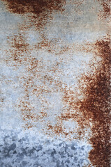 Rusty metal floors, old, or caused by wet. Abstract background.