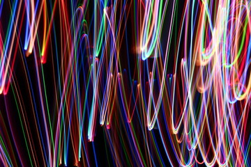 VISION lightpainting background colourful glitter