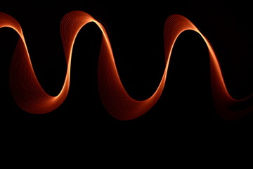 VISION lightpainting background waves of light
