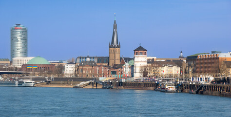 Dusseldorf riverfront