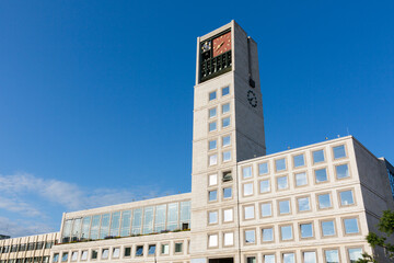 View on Stuttgart's Rathaus (city hall).