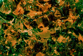 Colorful goo texture