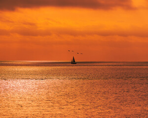 Bateau en mer