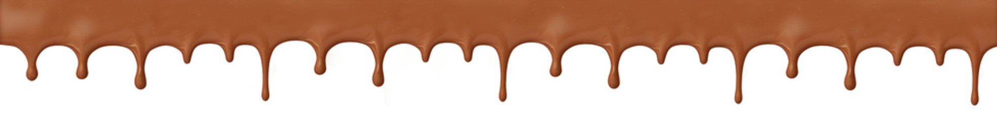 Melted chocolate in 3d render