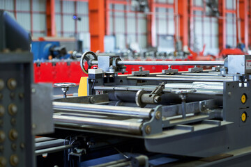 Machinery tools and equipment, rolls of galvanized steel for production metal pipes and tubes