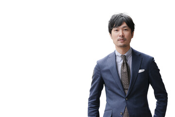 スーツ姿の男性