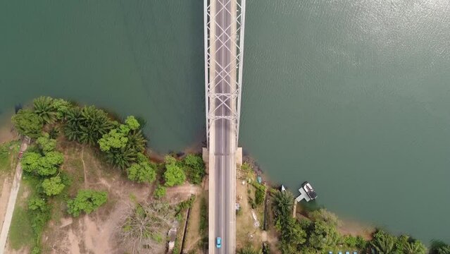 volta lake & adomi bridge, akosombo, ghana