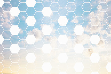 futuristic nature background