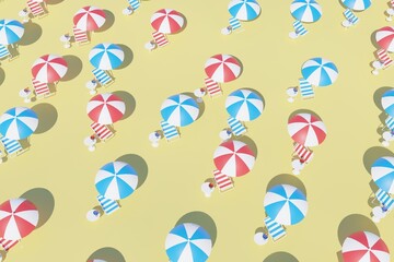 トロピカル、ビーチ