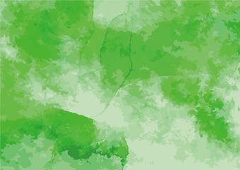 Green watercolor background