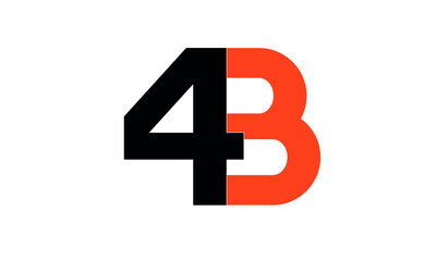 4B B4 Images Illustrations Vectors Letter