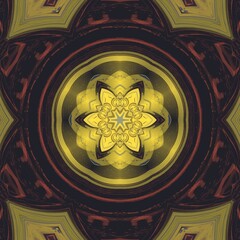 Naklejka premium high speed yellow and blue stripes to far distant vanishing point