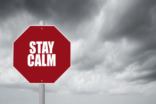 Stay Calm Clipart