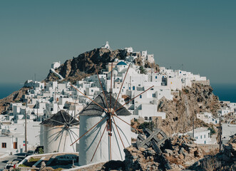 Beautiful view of the island of Serifos in Greece - obrazy, fototapety, plakaty