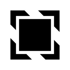 abstract square logo