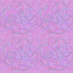 Cartoon waves seamless abstract pattern for textiles and packaging and gifts and cards and linens and kids