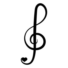 heart music note