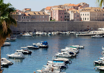 view of the port of croatia