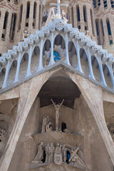 Fachada de la Pasion, La Sagrada Familia, Barcelona