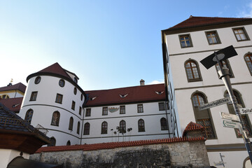benediktiner kloster in füssen, bayern, deutschland