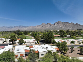 Mount Lemmon, the highest point in the Santa Catalina Mountains located in Tucson, Arizona