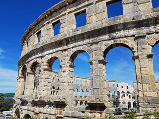 Fototapeta premium Amphithéâtre de Pula, Croatie