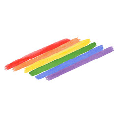 Colored stripes of lgbt flag colors. 